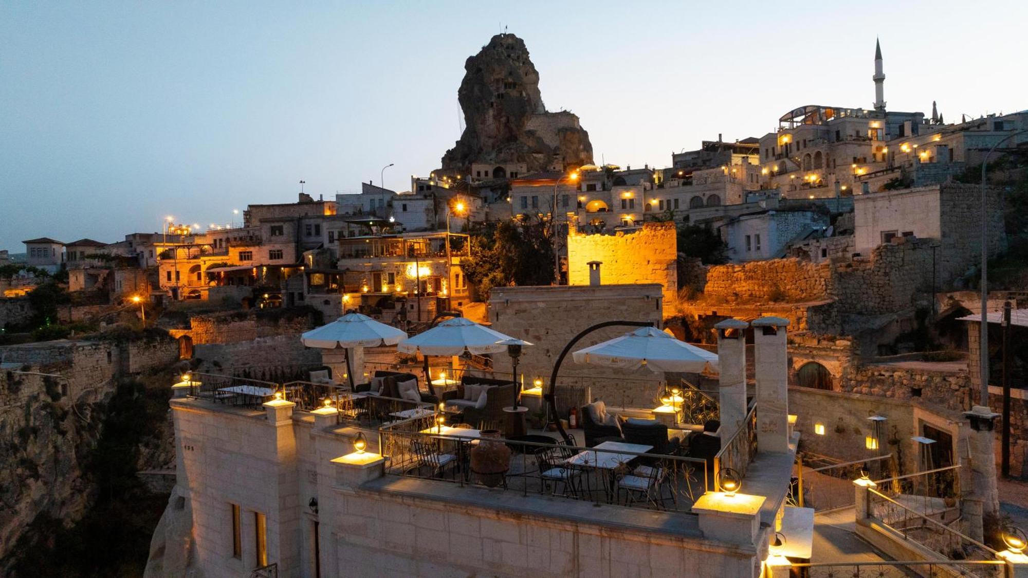 Tafoni Houses Cave Hotel Ortahisar Buitenkant foto