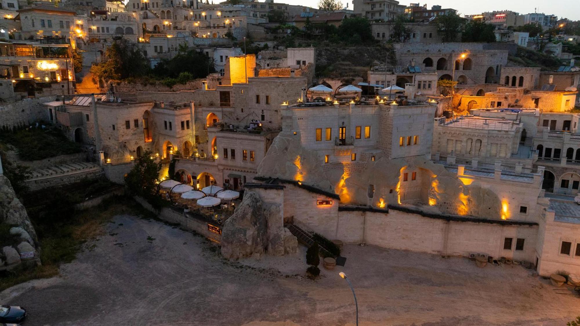 Tafoni Houses Cave Hotel Ortahisar Buitenkant foto